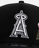 New Era Los Angeles Angels 'Pink Rose Embroidery' 9FORTY A-Frame Snapback Black/Pink