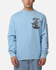 Mitchell & Ness Chicago Bulls 'UNC To Chicago' Champions Crewneck Light Blue