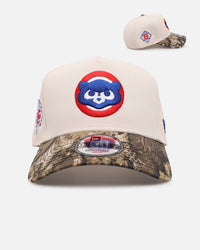 New Era Chicago Cubs 'Realtree Visor' 9FORTY A-Frame Snapback Cream/Camo