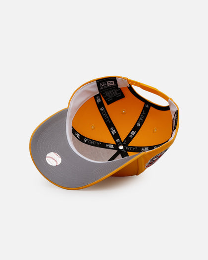 New Era California Angels 'Sunshine' 9FORTY A-Frame Snapback Canary