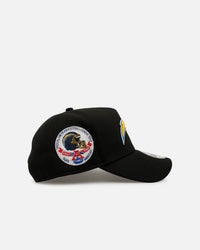 New Era Los Angeles Chargers 'Black And Team Color' 9FORTY A-Frame Snapback Black/Official Team Color
