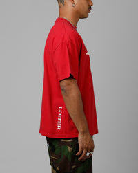 Loiter Hybrid T-Shirt Red