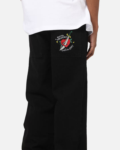 Ed Hardy Once Wounded Jeans Black