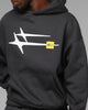 Loiter Hybrid Hoodie Charcoal