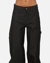 Carre Baggy Carpenter Jeans Raw Black