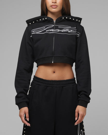 Loiter Women's Pearl Crop Hoodie