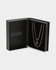 NXS Double Cross Chain Iced Gold