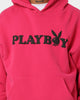 Playboy By CK Wordmark Hoodie Pink