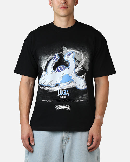 The Pokémon Collection By 73Studio Lugia Legendary T-Shirt Black