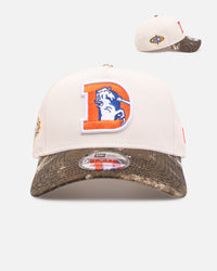 New Era Denver Broncos 'Realtree Visor' 9FORTY A-Frame Snapback Cream/Camo