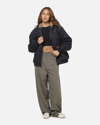 Carre Sherpa Lined Hoodie Raw Indigo