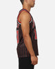 Mitchell & Ness Chicago Bulls Luc Longley 1995 Pinstripe Jersey Black