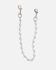 MNML Skull Wallet Chain Silver