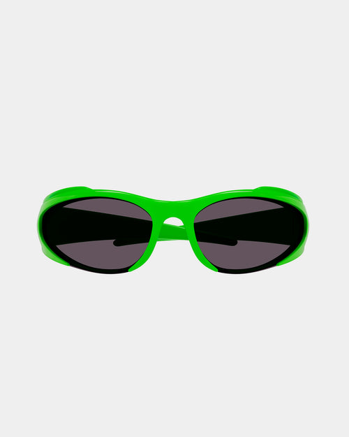 Balenciaga Reverse Xpander Sunglasses Green