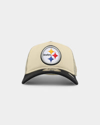 New Era Pittsburgh Steelers All Day 9FORTY A-Frame Snapback Vegas Gold
