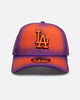 New Era Los Angeles Dodgers 'Sunset Gradient' 9FORTY A-Frame Snapback Purple/Orange