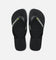 Havaianas Top Brazil Logo Thongs Black