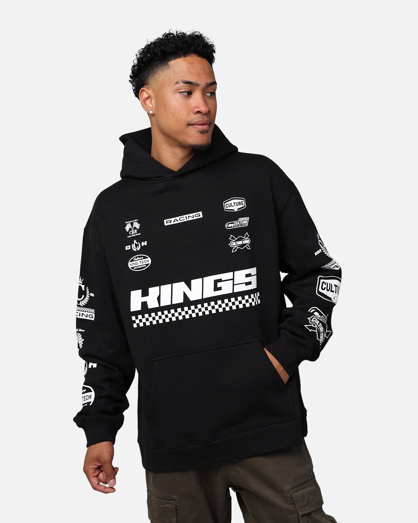 Culture Kings Motorsport Hoodie Black | Culture Kings US