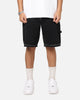 Saint Morta Amplus Fray Carpenter Jort Shorts Contrast Black