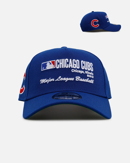 New Era Chicago Cubs 'Workleague' 9FORTY A-Frame Snapback Blue