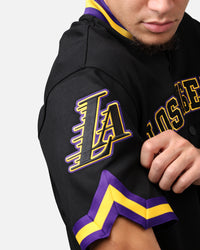 Pro Standard Los Angeles Lakers Warm Up Shirt Black
