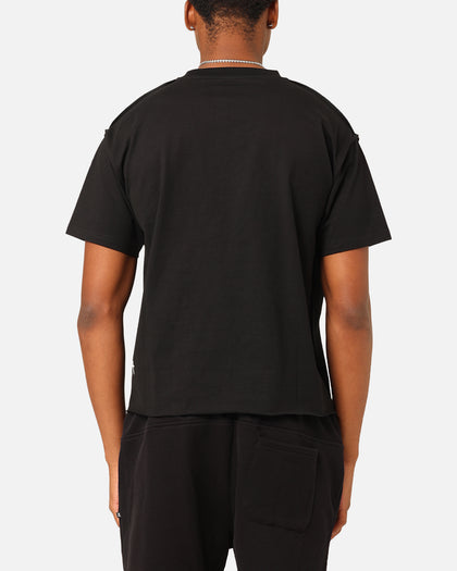 Saint Morta Lafayette Cropped T-Shirt Black