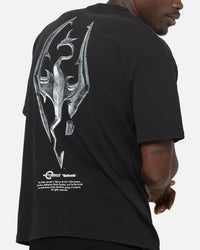 73Studio x The Elder Scrolls: The Elder Scrolls Skyrim T-Shirt Black Acidwash