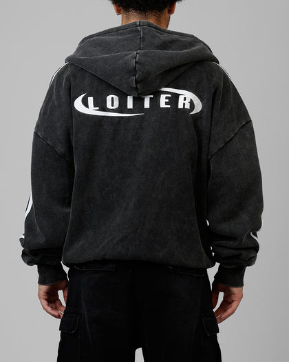 Loiter Night Vision Hoodie Washed Black