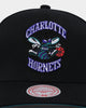 Mitchell & Ness Charlotte Hornets 'Wool Blend' Snapback Black