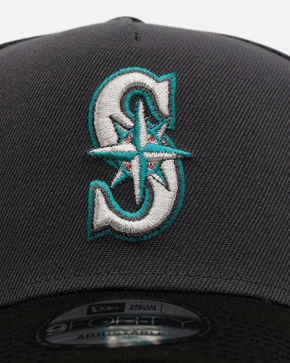 New Era Seattle Mariners 'Stealth 2.0' 9FORTY A-Frame Snapback Graphite