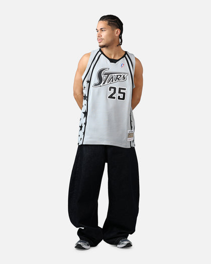 Mitchell & Ness San Antonio Stars Becky Hammon #25 '07 Home Swingman Jersey Grey