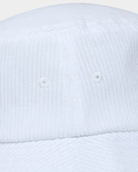 Goat Crew Los Angeles Cord Bucket Hat White