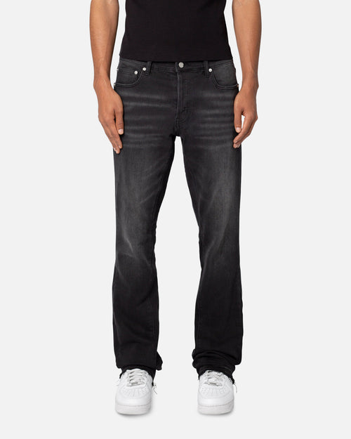 MNML M524 Slim Stacked Denim Jeans Washed Black