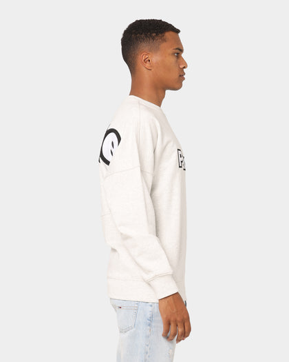 Palace Word Crewneck Grey Marle