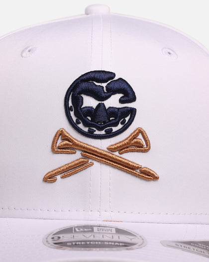 New Era Crushers Gold Club 'Liv Golf' 9SEVENTY Stretch Snapback White