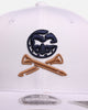 New Era Crushers Gold Club 'Liv Golf' 9SEVENTY Stretch Snapback White