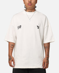 The Anti Order Oni Mockneck T-Shirt Off White