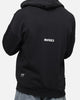 Saint Morta Gothic Distressed Zip Hoodie Black