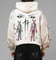 Loiter Hand Drawn Hoodie Off White