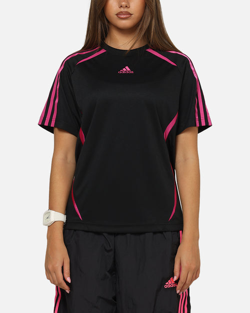 Adidas Women's Teamgeist T-Shirt Black/Pink