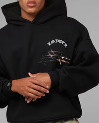 Loiter Star Global Hoodie Black