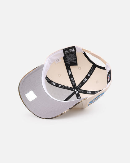 New Era Los Angeles Chargers 'Realtree Visor' 9FORTY A-Frame Snapback Cream/Camo
