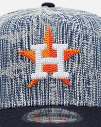 New Era Houston Astros 'Two Tone Denim' 9FORTY A-Frame Snapback Denim