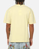 Ed Hardy Double Dragon Applique T-Shirt Butter Yellow