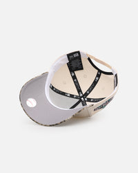 New Era Seattle Mariners 'Realtree Visor' 9FORTY A-Frame Snapback Cream/Camo