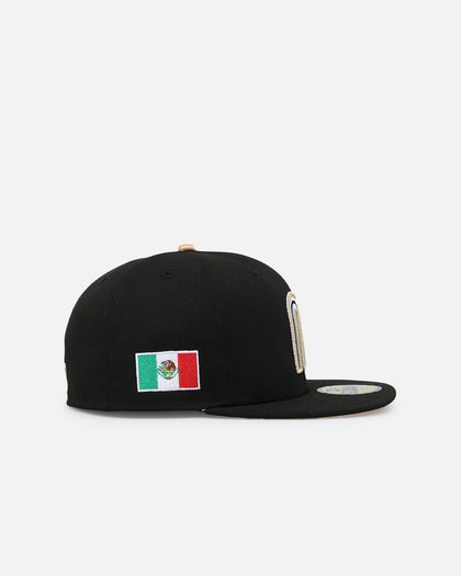 New Era Mexico National Baseball Team 59FIFTY Fitted Black Metallic