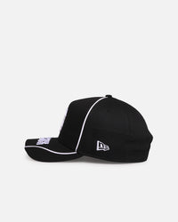 New Era Boston Red Sox 'Piping' 9FORTY A-Frame Snapback Black/White