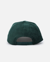 New Era New York Yankees 'Dark Green Cord' 9FORTY A-Frame Corduroy Snapback Dark Green