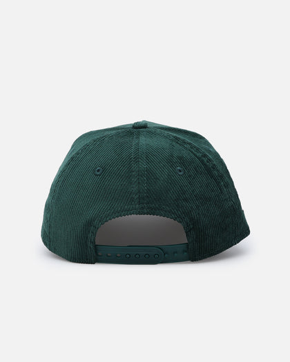 New Era New York Yankees 'Dark Green Cord' 9FORTY A-Frame Corduroy Snapback Dark Green