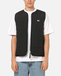 Tommy Jeans Heritage Flag Quilted Vest Black